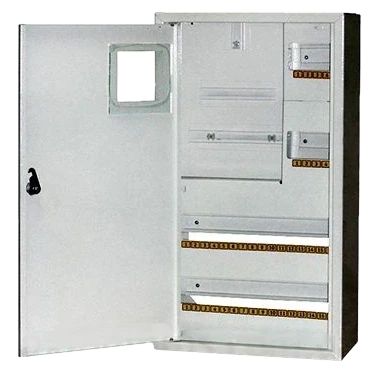 E.NEXT e.mbox.stand.n.f3.36.z.e Шафа металева, під 3-ф. електронний лічильник, 36 мод., навісна, з замком фото 1