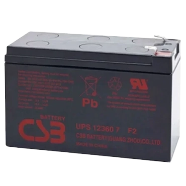 CSB UPS12360 12V7Ah Акумуляторна батарея