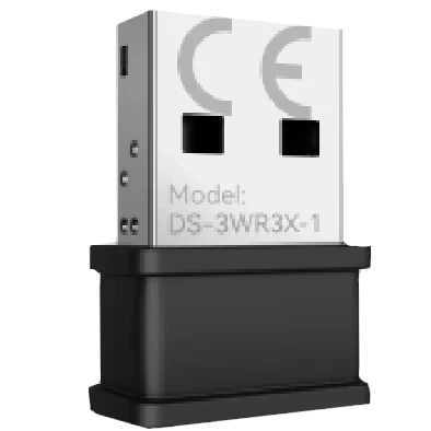 Hikvision DS-3WR3X-1 Бездротовий USB-адаптер Nano Fi 6 фото 1