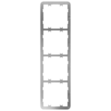 Ajax Frame (4 seats) vertical [55] ASP Рамка для чотирьох вимикачів