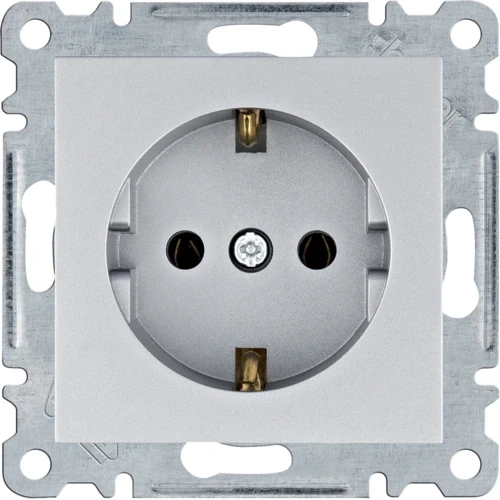 Hager Lumina WL1052 16А/230В Розетка з з/к фото 1
