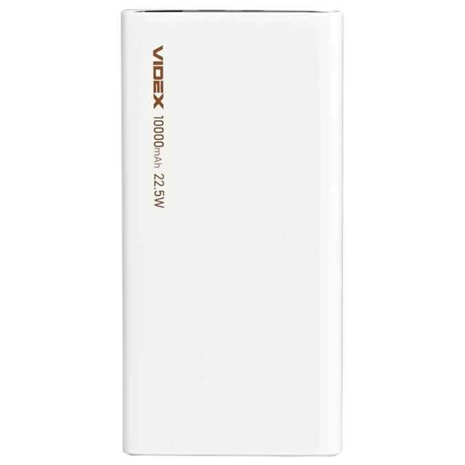 VIDEX VPB-310 22.5W White 10000mAh Повербанк фото 1