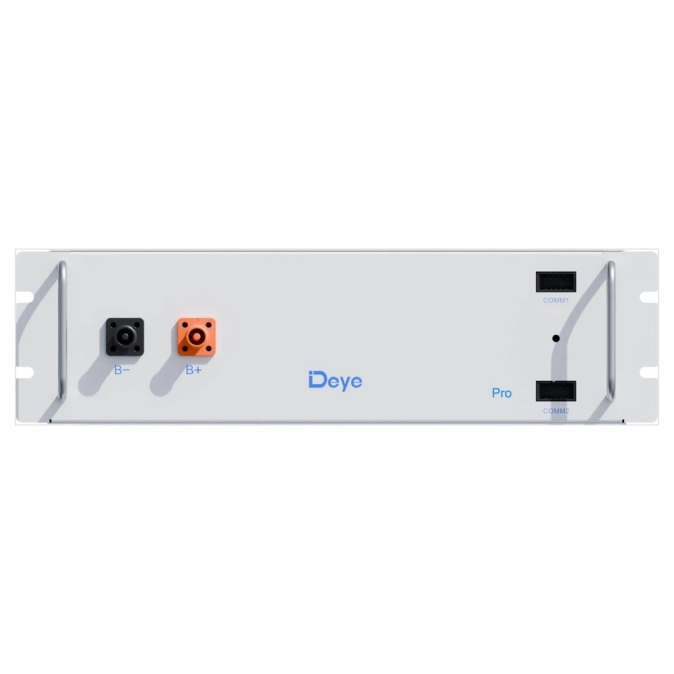Deye BOS-G-Pack 5.1 51.2В 100 А•г 125А Модульна літієва акумуляторна батарея фото 1