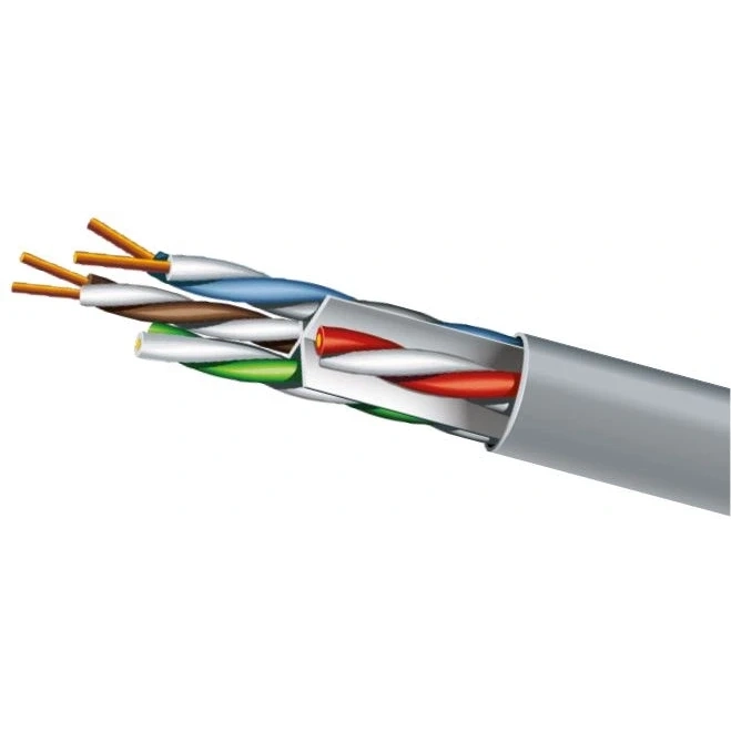 Cat.6 U/UTP 4х2х23 AWG (72569) бухта 305м. Кабель вита пара ЗЗКМ (UTP мідь внутрішній) фото 1