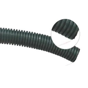 Труба (31-21060-016) гофрированная ПВХ (черная) Ø16 (50м) фото 1