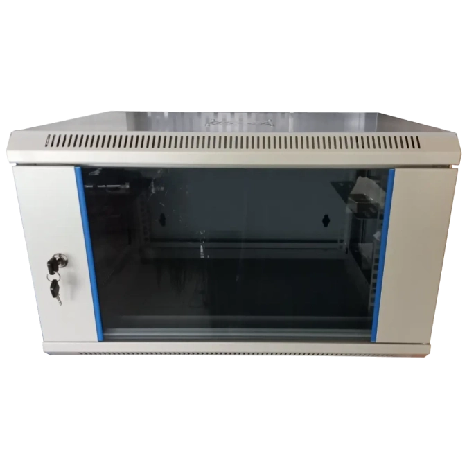 Hypernet WMNC66-15U-FLAT-AC Шафа коммутаційна настінна розбірна 15U фото 1