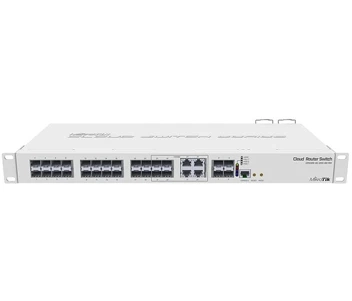 MikroTik CRS328-4C-20S-4S+RM 24-портовий керований SFP Layer 3 комутатор фото 1