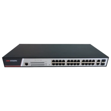 DS-3E2326P керований комутатор PoE з 24 портами Fast Ethernet