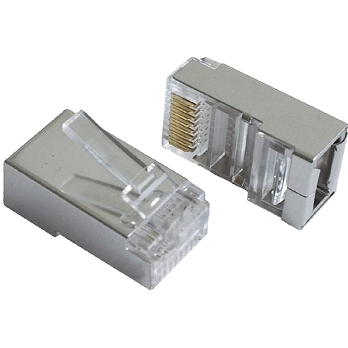 RJ45 кат. 5e Конектор екранований фото 1