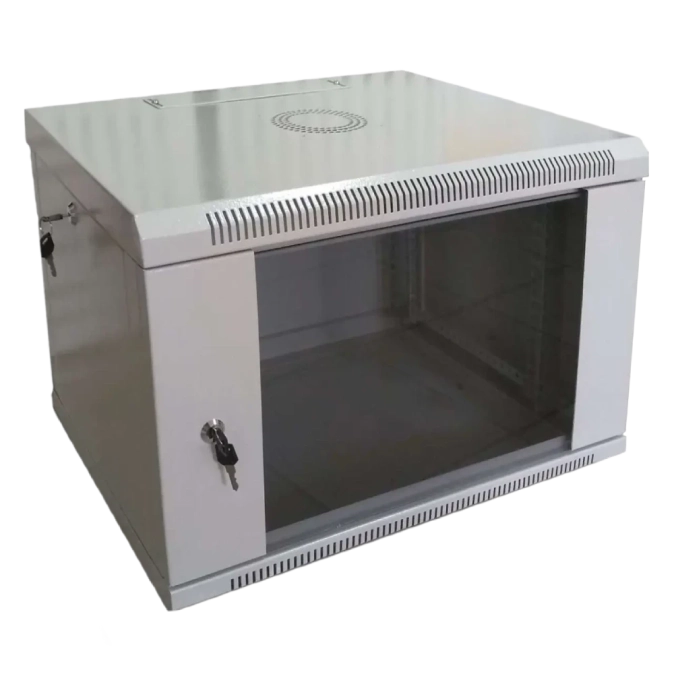 Hypernet WMNC-500-4U-FLAT Шафа коммутаційна настінна 4U 600x500 розбірна фото 1