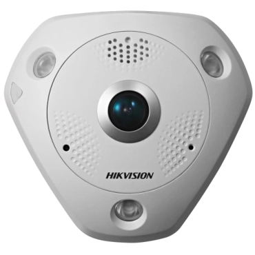 Hikvision DS-2CD63C5G0E-IVS(B) (2мм) 12 МП Fisheye с микрофоном