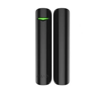 DoorProtect Plus (black) бездротовий магнітоконтактний сповіщувач з сенсором удару та нахилу