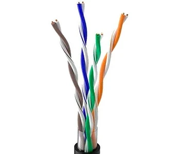 OK-Net КПП-ВП (100) UTP кат.5е, 4х2х0.51 бухта 305м Вита пара (UTP мідь зовнішній) фото 1