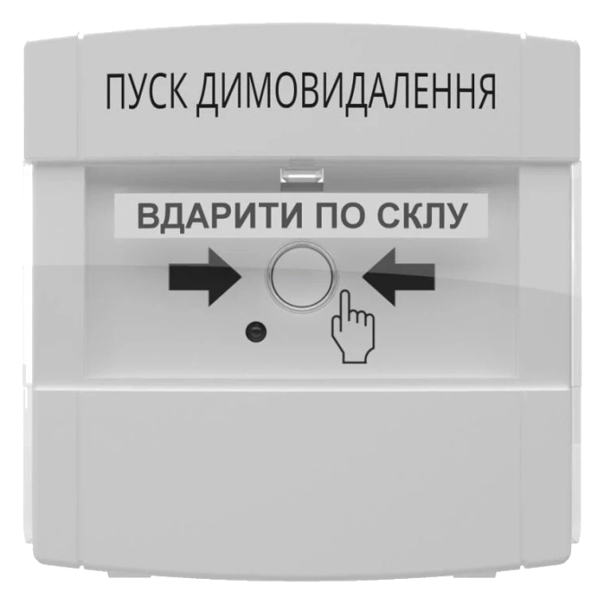 Tiras DETECTO BTN 100 (1.1) ПУСК ДИМОВИДАЛЕННЯ Адресна кнопка керування автоматикою фото 1