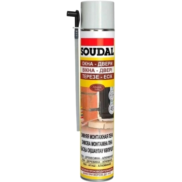SOUDAL Пена монтажная зимняя 750мл
