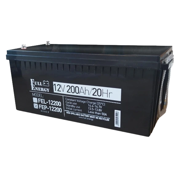 Full Energy FEP-12200 Акумулятор 12В 200 А•г фото 1