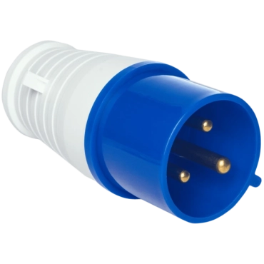 UEA 023 32А 220В 2Р+Е IP44 Вилка переносная