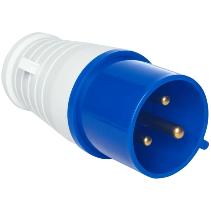 UEA 023 32А 220В 2Р+Е IP44 Вилка переносная