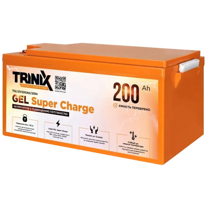 TRINIX 200 Ah 12V Акумуляторна батарея фото 1