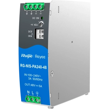 Ruijie RG-NIS-PA240-48 Источник питания AC/DC 240 Вт на DIN-рейке