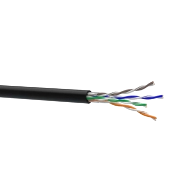 Кабель Cat. 5e U/UTP 4x2x24 AWG PE (К)(70910031) бухта 500м. медь наружный ЗЗЦМ