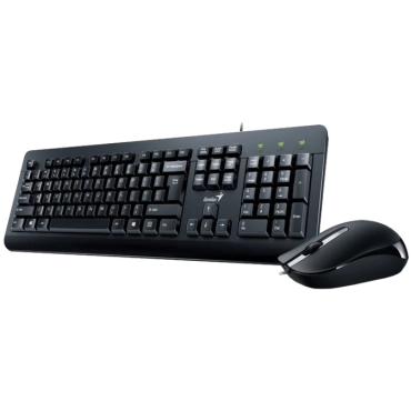 Genius KM-160 Black Ukr (31330001419) Комплект (клавиатура + мышь)