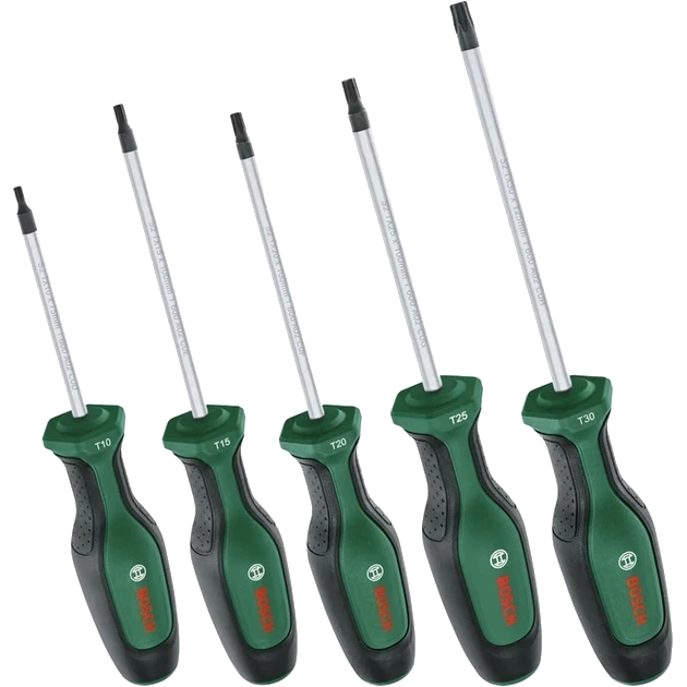 Bosch Torx10-30 (1600A02BX6) 6 шт Набір викруток фото 1