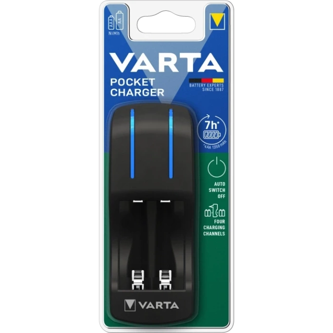 VARTA Pocket Charger 57642 ВLI 1 Зарядний пристрій фото 1