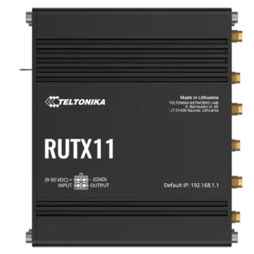 Teltonika RUTX11 Промисловий стільниковий маршрутизатор