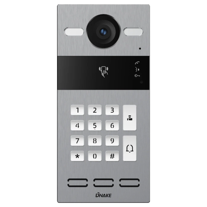 Dnake S213K/S SIP IP65, IK07 Grey Виклична панель