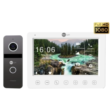 NeoKit FHD PRO Graphite (KAPPA + HD + SOLO FHD) Комплект видеодомофона Neolight