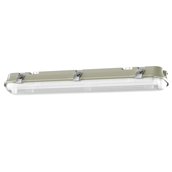 VIDEX 0,6М 220V LED світильник IP65 лінійний під лампу 2хТ8 фото 1