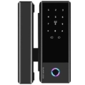 SEVEN LOCK SL-7776BF black Розумний біометричний замок на скляні двері фото 1