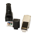 RJ45 STP кат. 6A Конектор екранований безінструментальний фото 2