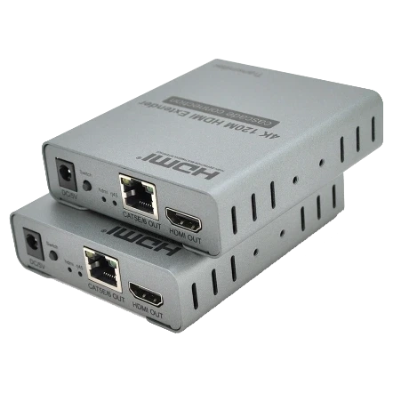 HDMI по UTP кабелю з управлінням до 120м Одноканальний активний подовжувач фото 1
