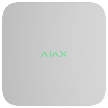 Ajax NVR DC (8ch) white Відеореєстратор