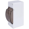 Enext e.plbox.stand.n.02k Корпус пластиковий 2-модульний навісний фото 1