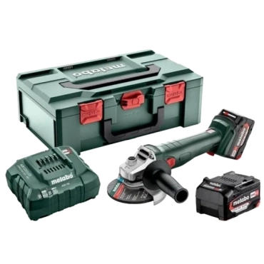 Metabo W 18 L 9-125 (602247510) Аккумуляторная угловая шлифовальная машина