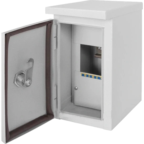 E.NEXT e.mbox.stand.n.04.z Шафа металева, під 4мод., герметична IP54, навісна, з замком фото 1
