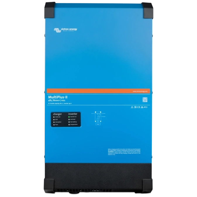 VictronEnergy MultiPlus-II 48/8000/110-100 однофазний чиста синусоїда Інвертор фото 1