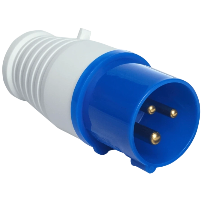 UEA 013 16А 220В 2Р+Е IP44 Вилка переносная
