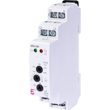 ЕТІ HRN-54N 3x400/230AC Реле контроля напряжения и поcл. фаз