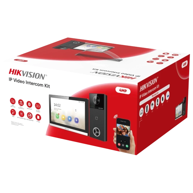 Hikvsion DS-KIS610-P Комплект IP-відеодомофона фото 1