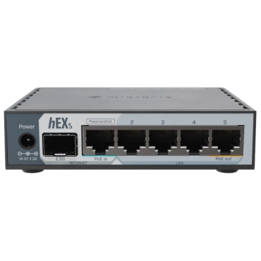 MikroTik hEX S (2025) (E60iUGS) Маршрутизатор