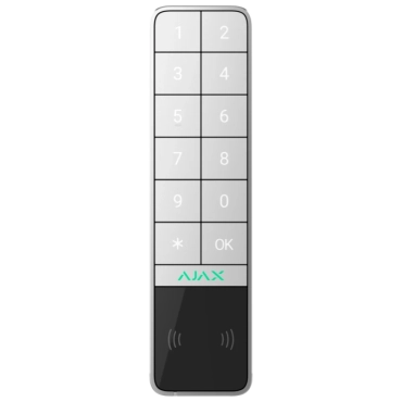 Ajax KeyPad Outdoor Jeweller (8EU) ASP white Бездротова клавіатура