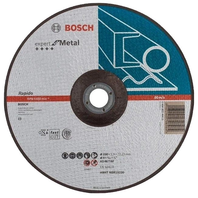 Bosch 230х1,9 мм (2608603400) Круг відрізний фото 1