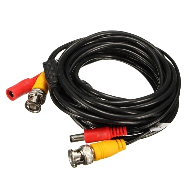 Ritar BNC + DC 10m до 5МР AHD / CVI / TVI / CVBS Кабель для камер відеоспостереження фото 1