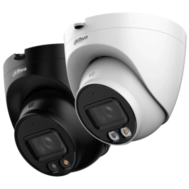 IP-камера Dahua DH-IPC-HDW2449T-S-IL-BE (2.8мм) 4 МП WizSense с двойной подсветкой и микрофоном (черная)