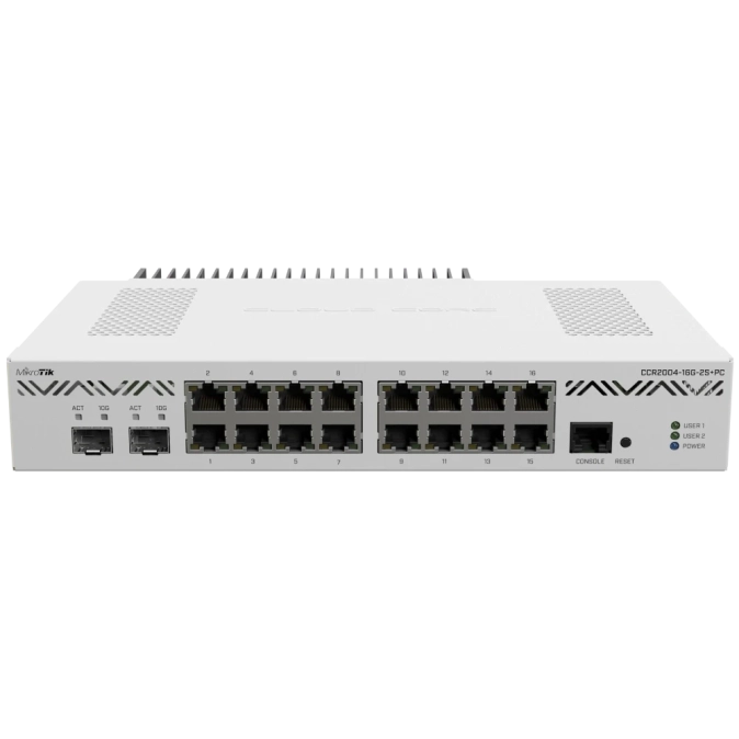 MikroTik CCR2004-16G-2S+PC Маршрутизатор