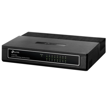 TP-LINK TL-SF1016D 16-портовый 10/100 Мбит/с настольный коммутатор